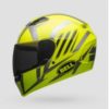 Bell Qualifier Blaze Gloss Black Fluorescent Yellow Fullface Helmet 2
