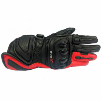 DSG Evo Pro Black Red Riding Gloves