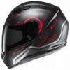 Hjc Cs 15 Safa Mc1Sf Gloss Black Red Full Face Helmet Helmet 2