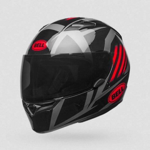 bell qualifier blaze gloss helmet black red 1 1000x1000