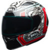 bell qualifier street helmet tagger gloss white red black splice fl  30607.1505411396