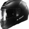LS2 FF397 SOLID MATT BLACK with BLUETOOTH Full Face Helmet side