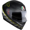 AGV K 5 S Top Matt Black Thorn Plk Full Face Helmet SIDE