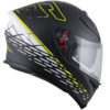 AGV K 5 S Top Matt Black Thorn Plk Full Face Helmet side 2