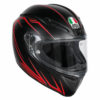 AGV Veloce S Multi PlK Matt Black Red Predatore Full Face Helmet