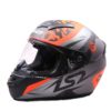 LS2 FF352 Airflow Matt Silver Orange Full Face Helmet 1