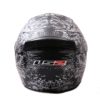 LS2 FF352 Lunatic Matt Black Silver Full Face Helmet 2