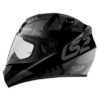 LS2 FF352 Palimnesis Matt Black Grey Full Face Helmet1
