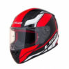 LS2 FF353 Rapid Infinity Matt Black Red White Full Face Helmet