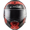 LS2 FF390 Breaker Physics Matt Black Red Full Face Helmet 2