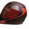 LS2 FF391 Night Breaker Matt Black Red Full Face Helmet 2