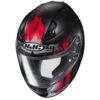 HJC CL 17 Arica MC1SF Matt Black Red Full Face Helmet