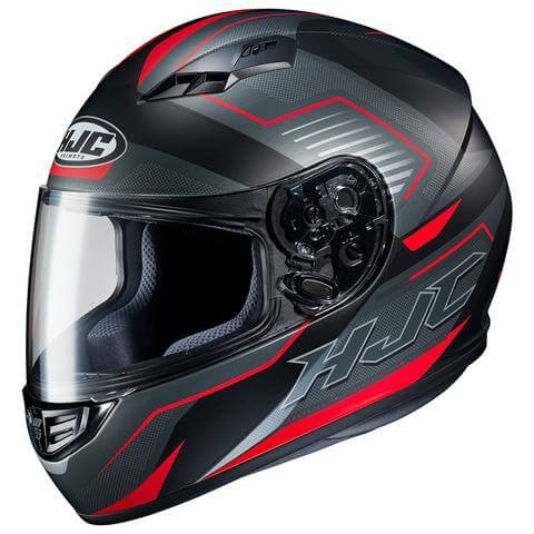 HJC CS 15 TRION MC1SF Matt Black Red Grey Full Face Helmet