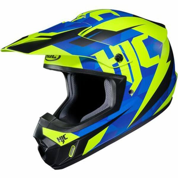 HJC CS MX2 DAKOTA MC2SF Matt Blue Green Black Flip Up Helmet
