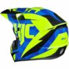 HJC CS MX2 DAKOTA MC2SF Matt Blue Green Black Flip Up Helmet1