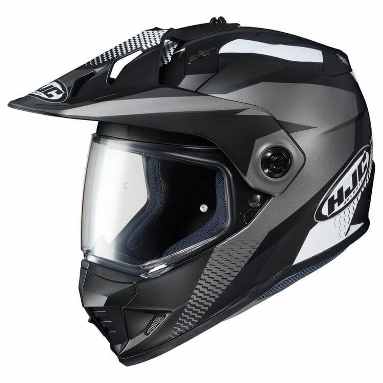 HJC DX X1 AWING MC5SF Matt Black White Grey Full Face Helmet
