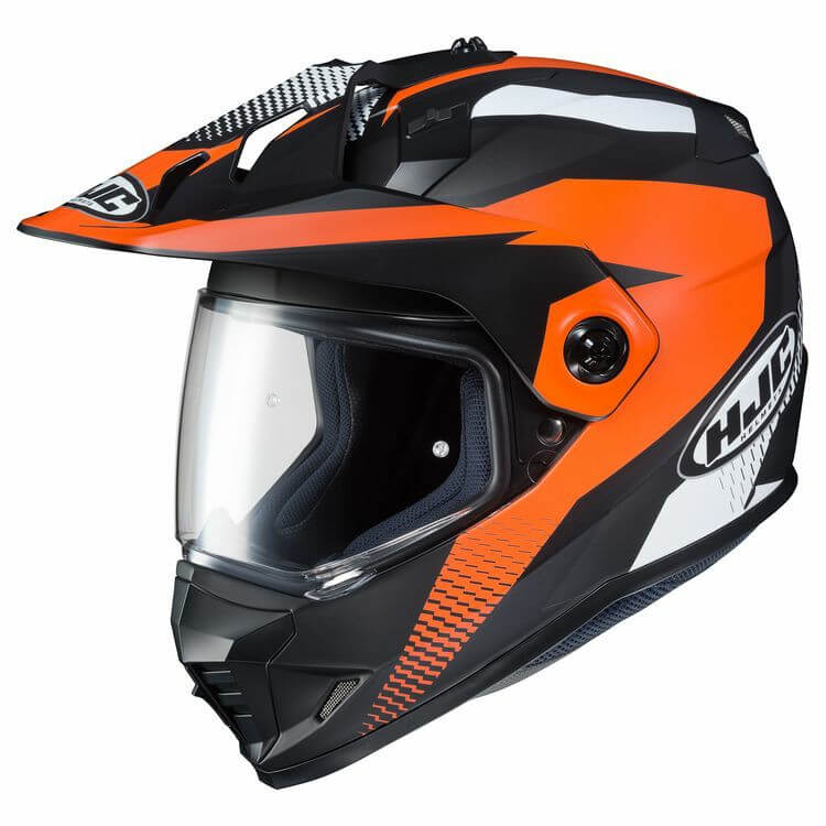HJC DX X1 AWING MC7SF Matt Black Orange White Full Face Helmet