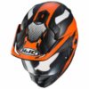HJC DX X1 AWING MC7SF Matt Black Orange White Full Face Helmet1