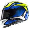 HJC RPHA 11 Deroka MC2 Matt Blue Green White Full Face Helmet2