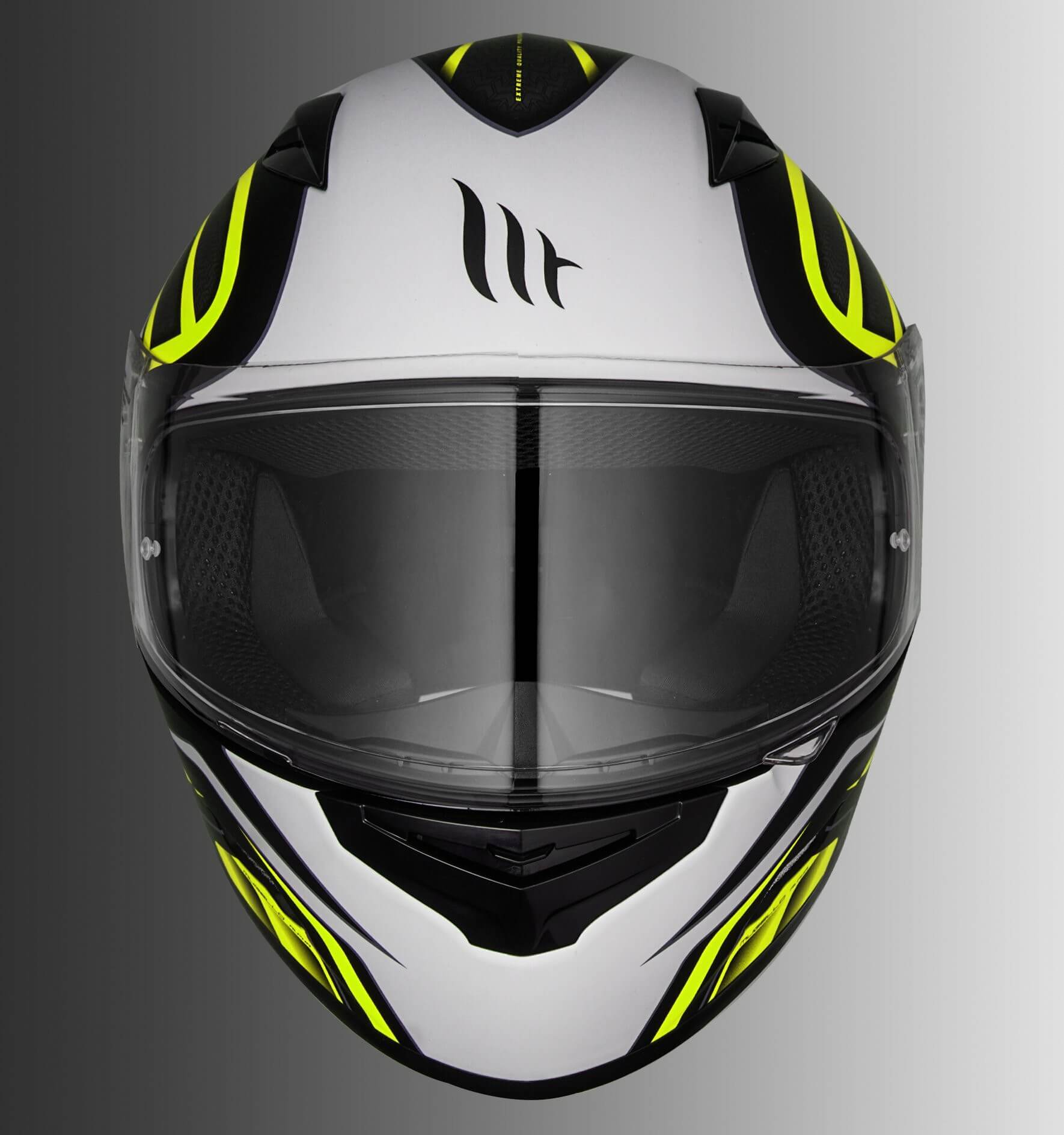 MT Mugello Alpha Matt Black Fluorescent Yellow Full Face Helmet Buy