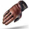 Shima Revolver Brown Riding Gloves1