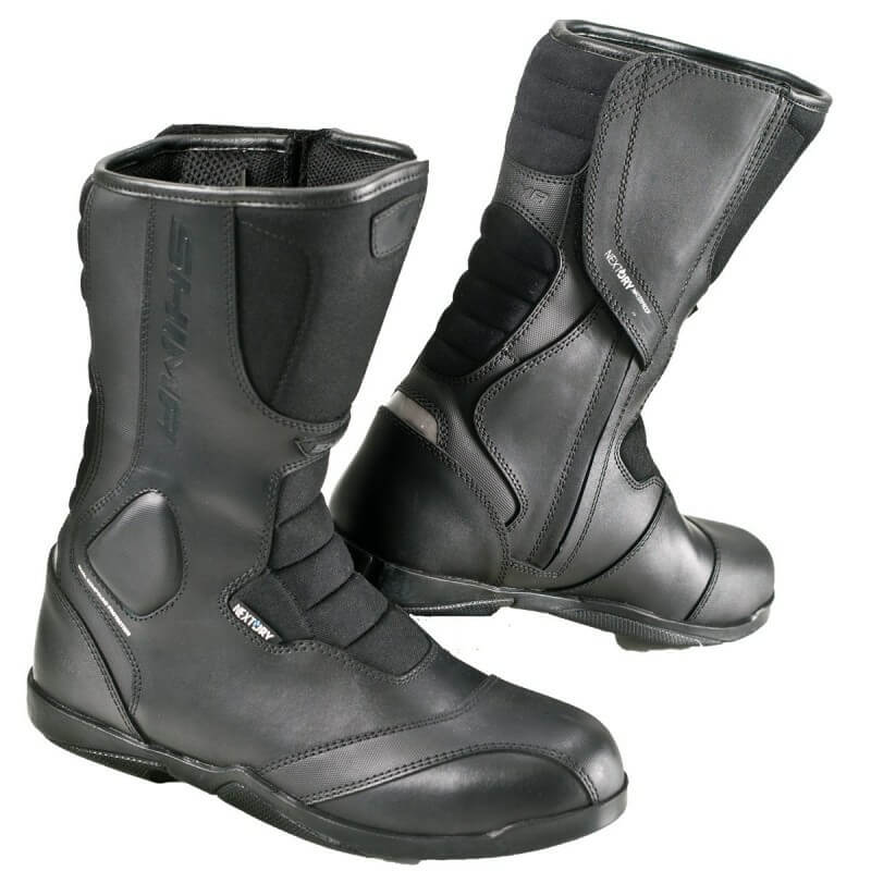 Shima Strada Touring Black Riding Boots