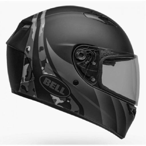 BELL Qualifier Integrity Matt Camo Black Grey Full Face Helmet SIDE