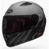 BELL Qualifier Integrity Matt Camo Grey Orange Full Face Helmet SIDE 3