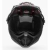 Bell MX 9 Adventure MIPS Berm Gloss Black White Red Dualsport Helmet front