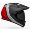 Bell MX 9 Adventure MIPS Switchback Matt Black White Red Dualsport Helmet side