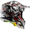 LS2 MX470 Subverter Vodoo Matt Black White Red Motocross Helmet 2