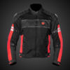 Mototorque Resistor L2 Black Red Riding Jacket