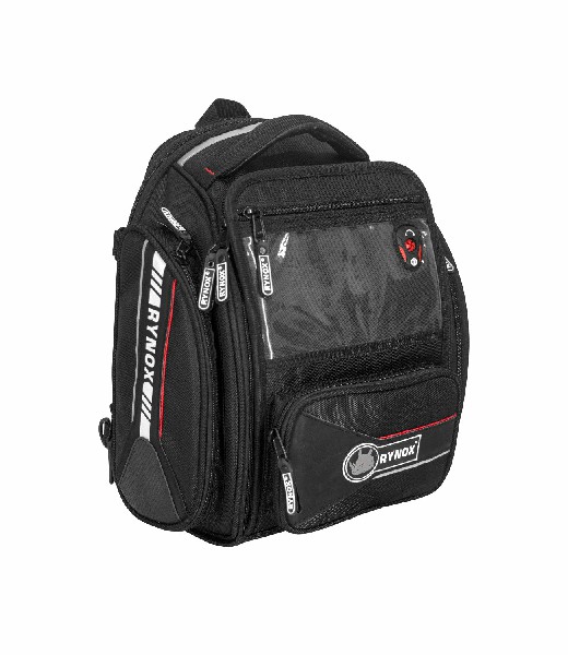 Rynox Optimus V2 Magnetic semi Hard Case Black Tank Bag 3