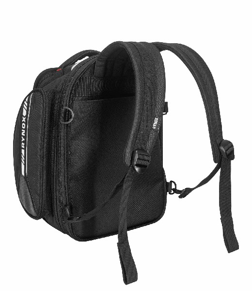 Rynox Optimus V2 Magnetic semi Hard Case Black Tank Bag 4