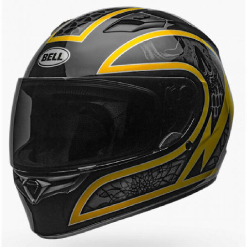Bell Qualifier Scorch Gloss Black Gold Full Face Helmet