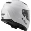 LS 2 FF320 Solid Full Face Gloss White Helmet 2
