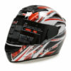 LS 2 FF352 Blast Full Face GLoss Black White Red Helmet