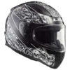 LS 2 FF353 Rapid Crypt Matt Black White Full Face Helmet 2