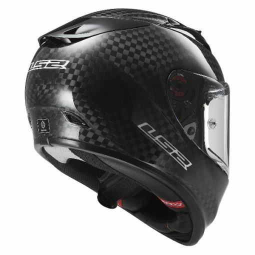 LS2 FF323 Arrow C Solid Full Face Gloss Black Helmet 2