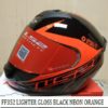 LS2 FF352 Lighter Gloss Black Fluorescent Orange Full Face Helmet