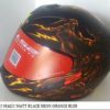 LS2 FF352 Magic Gloss Black Fluorescent Orange Full Face Helmet
