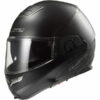 LS2 FF393 Convet Matt Black Flipup Helmet 1