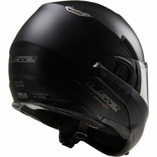 LS2 FF393 Convet Matt Black Flipup Helmet 3