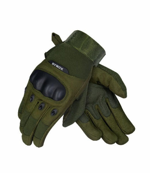 Rynox Recon Green Riding Gloves