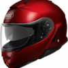 Shoei X Neotech 2 Gloss Red Flip Up Helmet