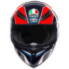 AGV K 1 Pitlane Gloss White Blue Red Yellow Full Face Helmet 2