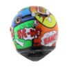 AGV K 3 SV Baloon Matt Red Orange Blue Green Full Face Helmet 1