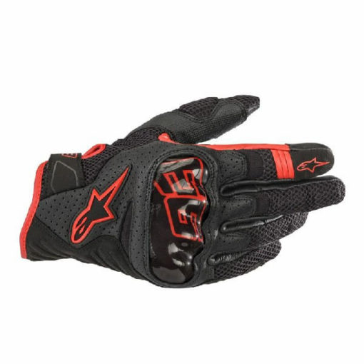 Alpinestars Rio Hondo Black Red Riding Gloves