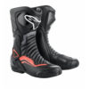 Alpinestars SMX 6 V2 Black Gray Fluorescent Red Boots