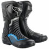 Alpinestars SMX 6 V2 Black Gunmetal Blue Boots